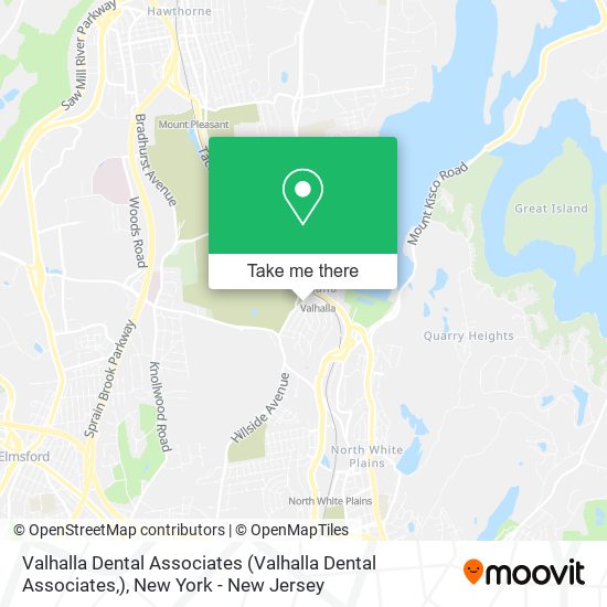 Mapa de Valhalla Dental Associates (Valhalla Dental Associates,)