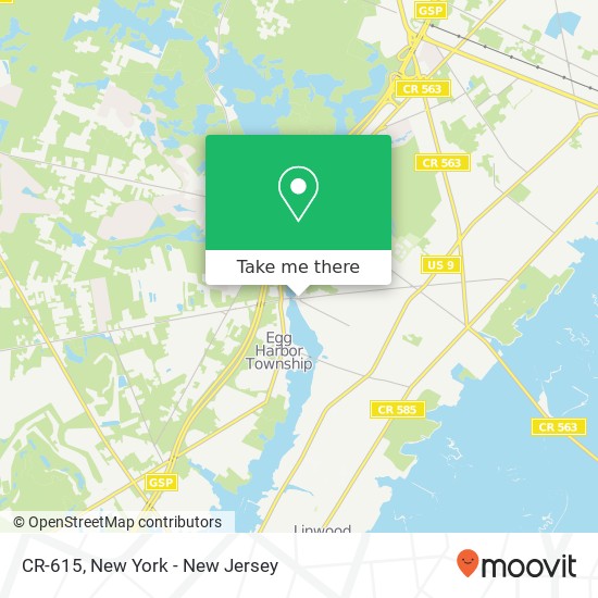 CR-615, Northfield, NJ 08225 map