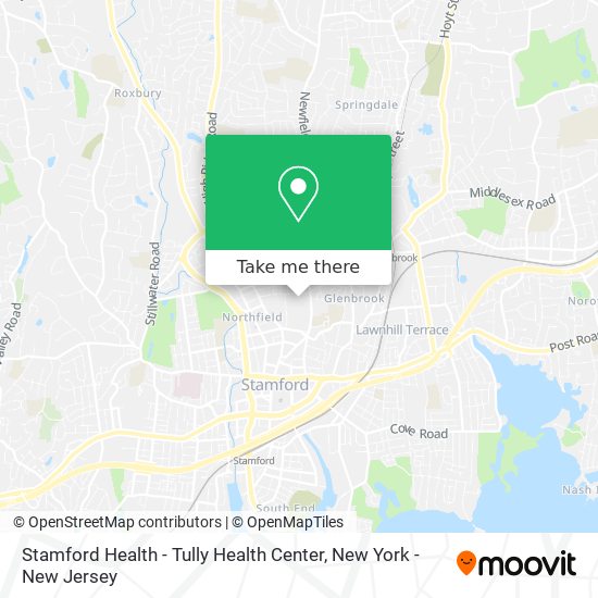 Stamford Health - Tully Health Center map