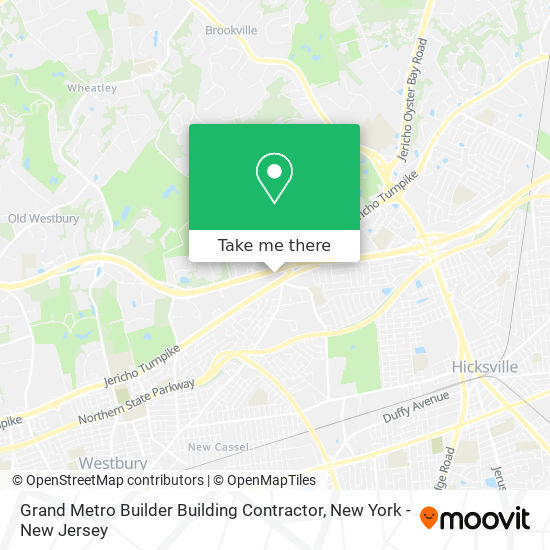 Grand Metro Builder Building Contractor map