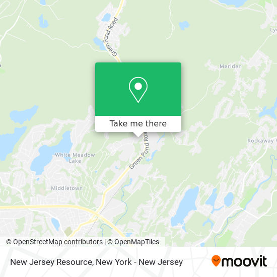 Mapa de New Jersey Resource