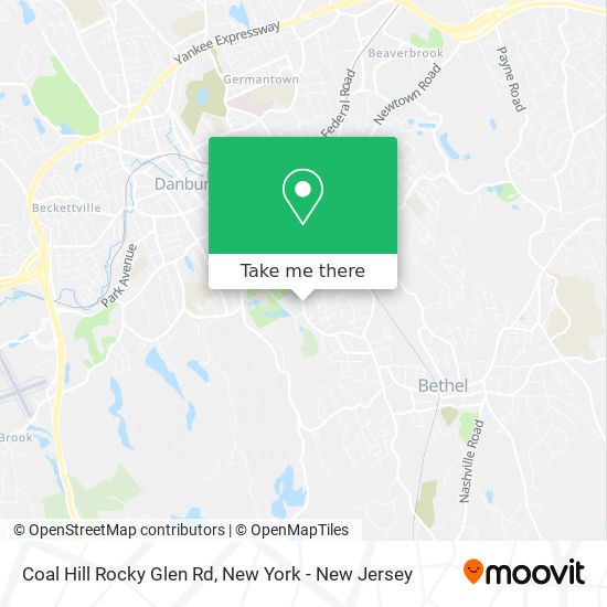 Mapa de Coal Hill Rocky Glen Rd