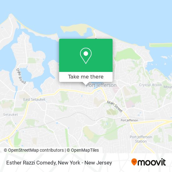 Mapa de Esther Razzi Comedy