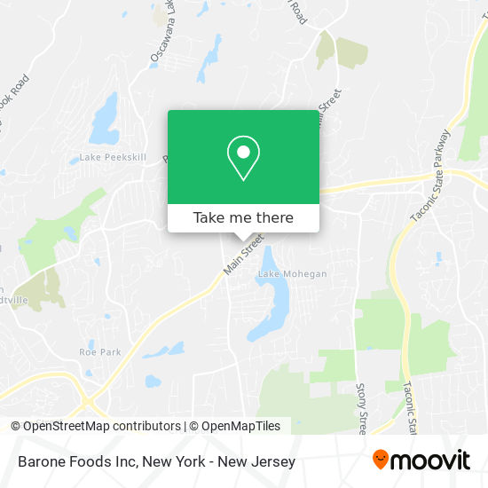 Mapa de Barone Foods Inc