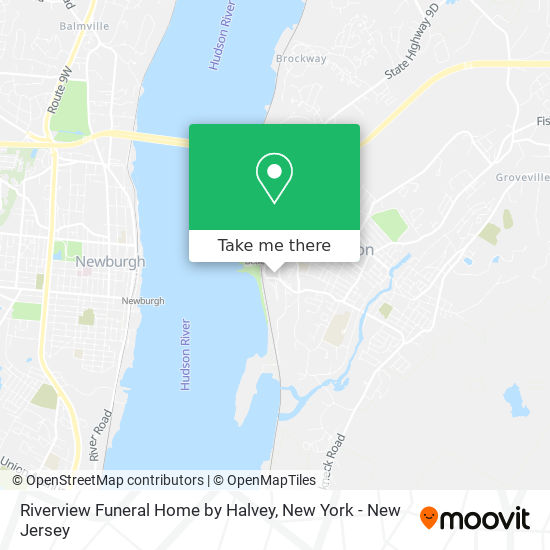 Riverview Funeral Home by Halvey map