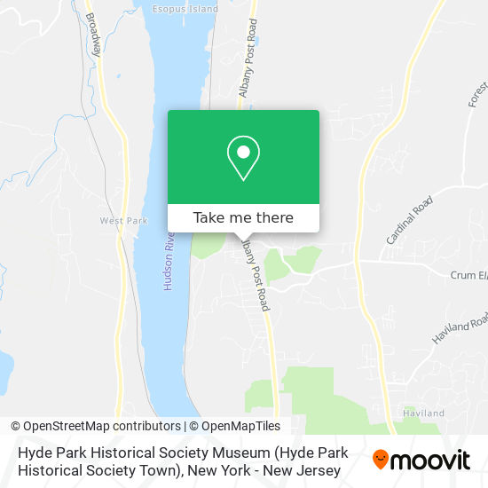 Hyde Park Historical Society Museum map