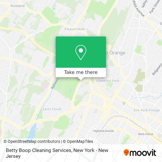 Betty Boop Cleaning Services map