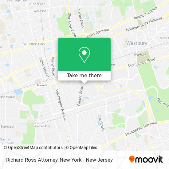 Mapa de Richard Ross Attorney
