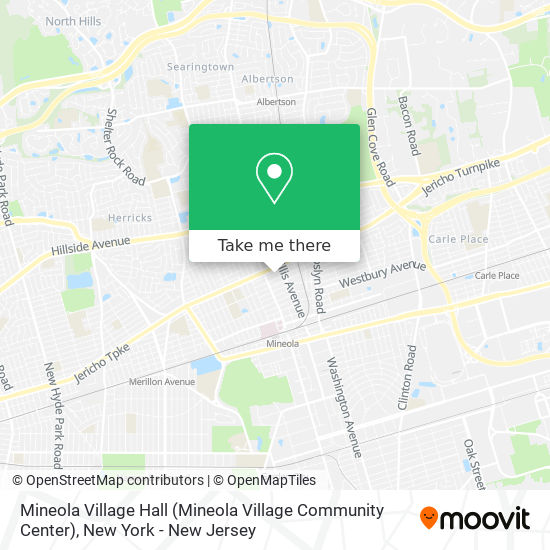 Mineola Village Hall (Mineola Village Community Center) map