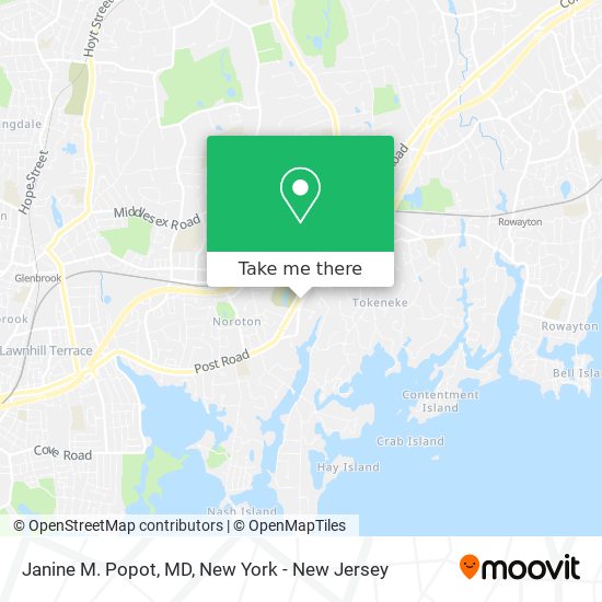 Mapa de Janine M. Popot, MD