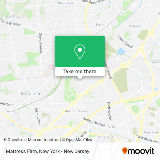 Mattress Firm map