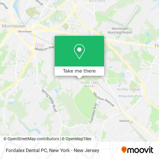 Mapa de Fordalex Dental PC