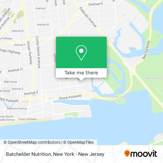 Batchelder Nutrition map