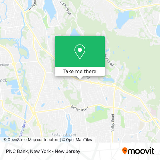 PNC Bank map