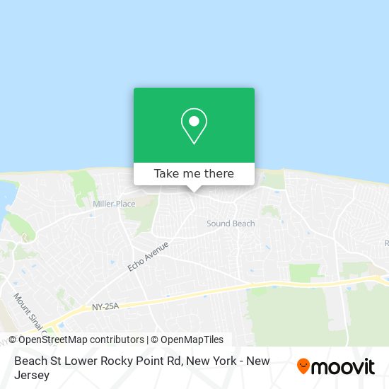 Mapa de Beach St Lower Rocky Point Rd