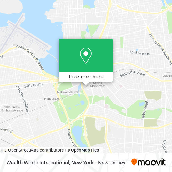 Wealth Worth International map