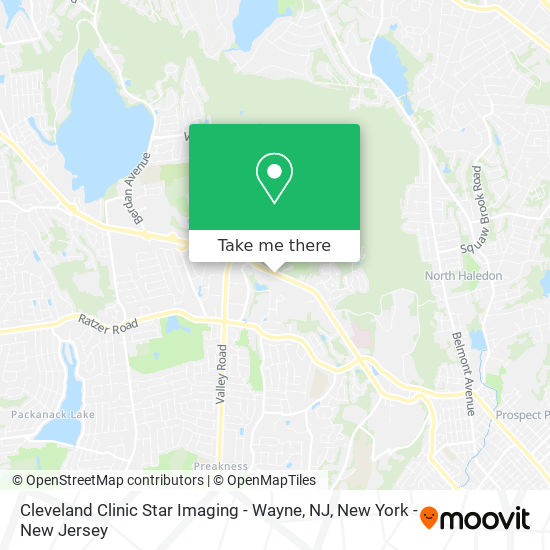 Cleveland Clinic Star Imaging - Wayne, NJ map