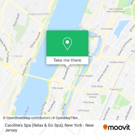Mapa de Caroline's Spa (Relax & Go Spa)