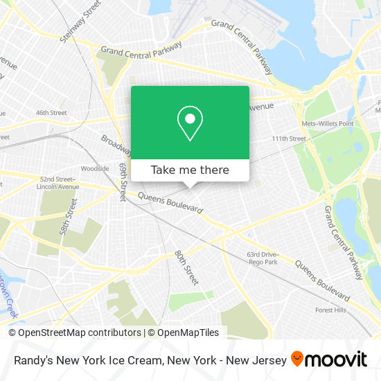 Mapa de Randy's New York Ice Cream