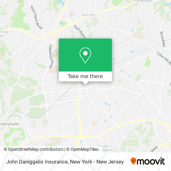 John Daniggelis Insurance map