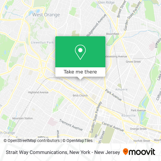 Strait Way Communications map