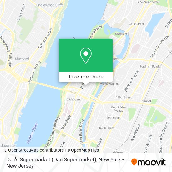Mapa de Dan's Supermarket (Dan Supermarket)