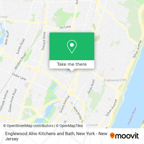Englewood Alno Kitchens and Bath map