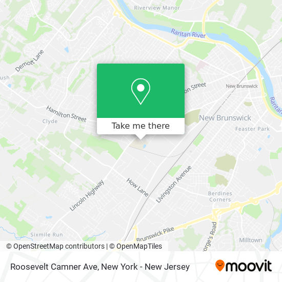 Roosevelt Camner Ave map
