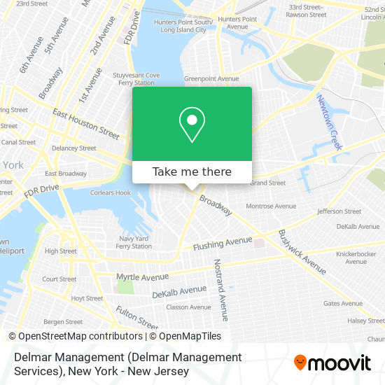 Mapa de Delmar Management (Delmar Management Services)