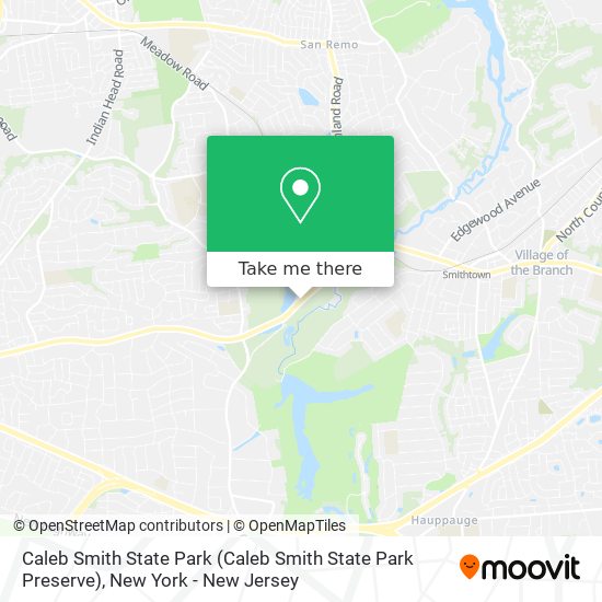 Mapa de Caleb Smith State Park