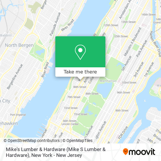 Mapa de Mike's Lumber & Hardware