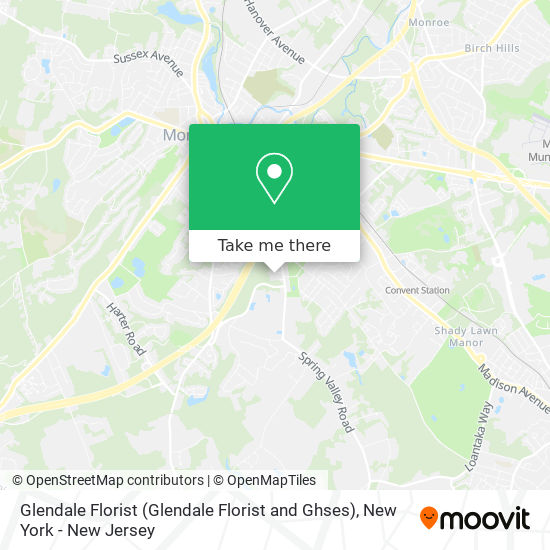 Glendale Florist (Glendale Florist and Ghses) map