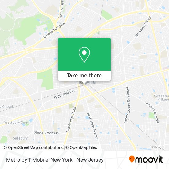 Metro by T-Mobile map