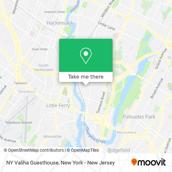 NY Valiha Guesthouse map