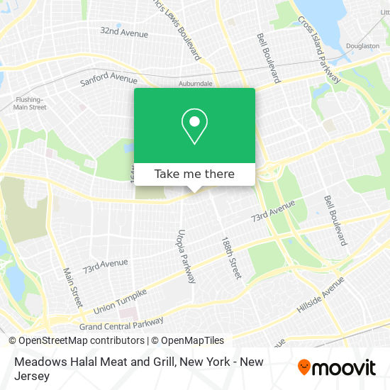 Meadows Halal Meat and Grill map