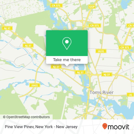 Pine View Pinev, Toms River, NJ 08755 map