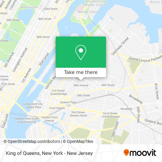 King of Queens map