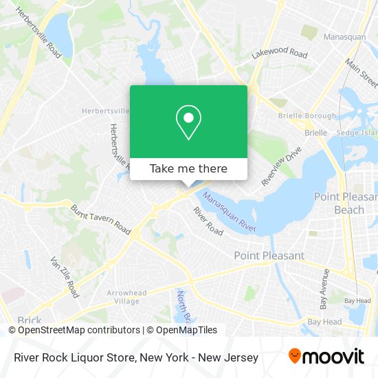 River Rock Liquor Store map