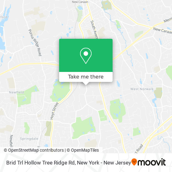 Mapa de Brid Trl Hollow Tree Ridge Rd