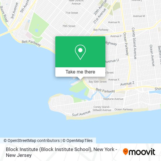 Block Institute (Block Institute School) map