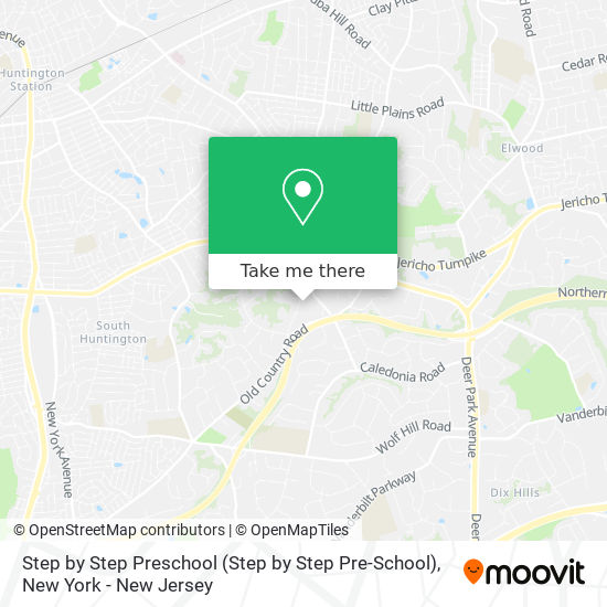 Step by Step Preschool (Step by Step Pre-School) map