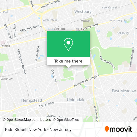 Kids Kloset map