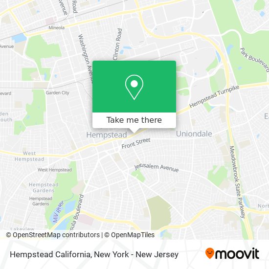 Hempstead California map