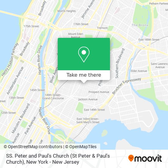 SS. Peter and Paul's Church (St Peter & Paul's Church) map