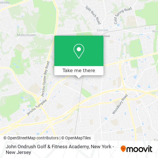 John Ondrush Golf & Fitness Academy map