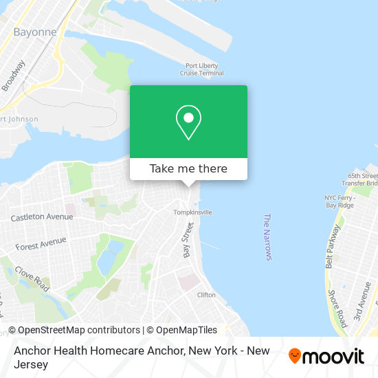 Anchor Health Homecare Anchor map