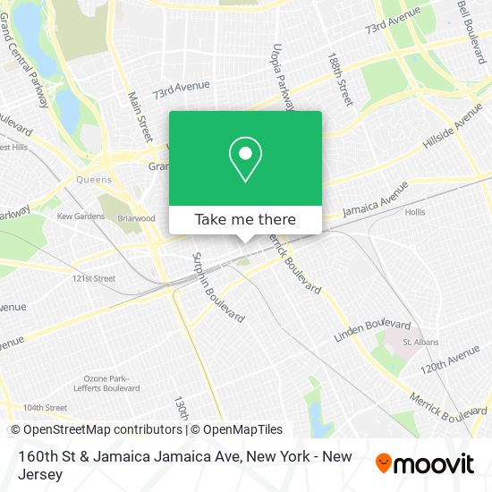 Mapa de 160th St & Jamaica Jamaica Ave