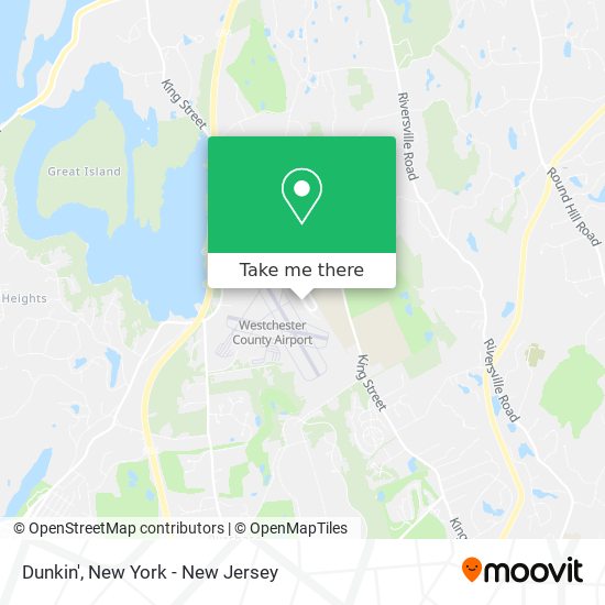 Dunkin' map