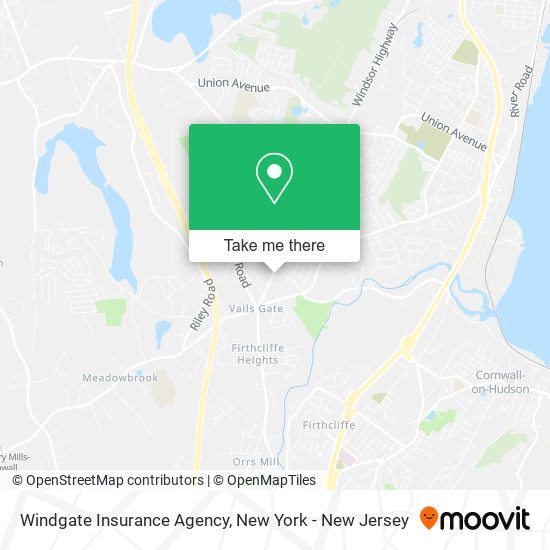 Mapa de Windgate Insurance Agency