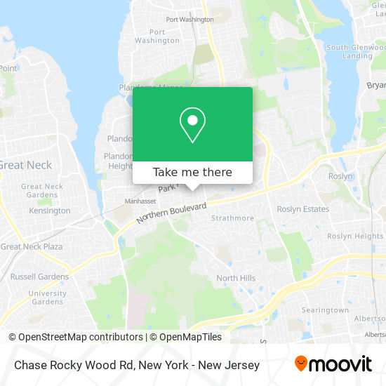 Mapa de Chase Rocky Wood Rd